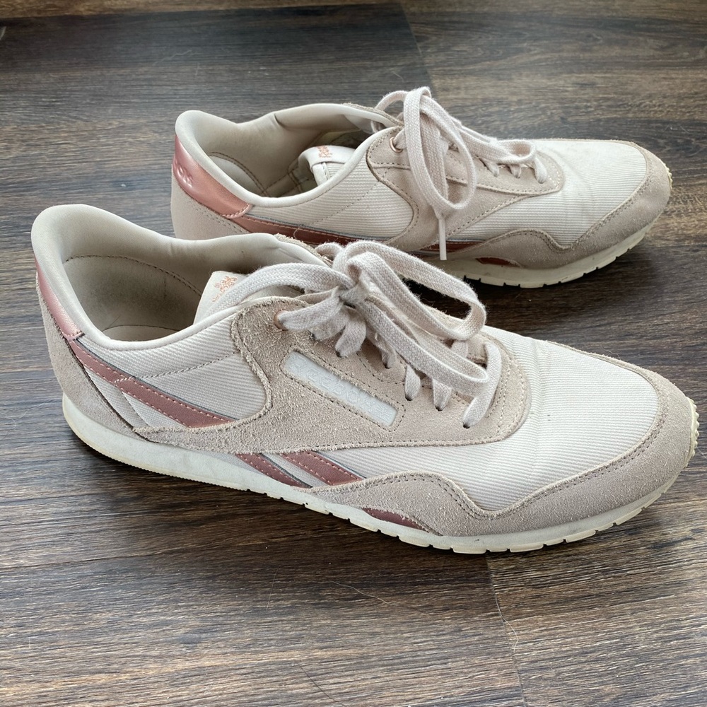 Rose Gold Reebok sz 11 Sneakers